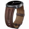 TECH-PROTECT LEATHERFIT CRAFT SAMSUNG GALAXY WATCH 8  9  CLASSIC (40  44  46 MM) BROWN