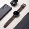 TECH-PROTECT LEATHERFIT CRAFT SAMSUNG GALAXY WATCH 8  9  CLASSIC (40  44  46 MM) BROWN