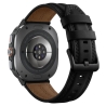 TECH-PROTECT LEATHERFIT CRAFT SAMSUNG GALAXY WATCH ULTRA 1  2 2024-2026 (47 MM) BLACK