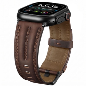 TECH-PROTECT LEATHERFIT CRAFT SAMSUNG GALAXY WATCH ULTRA 1  2 2024-2026 (47 MM) BROWN