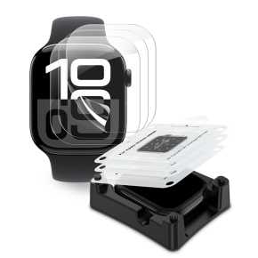 FOLIA HYDROŻELOWA TECH-PROTECT SUPREME SET+ 3-PACK APPLE WATCH 12 (42 MM) CLEAR