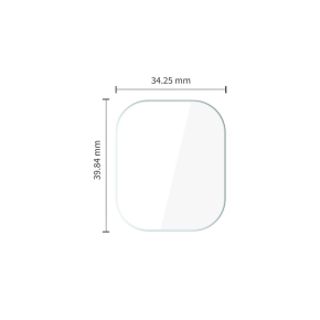 FOLIA HYDROŻELOWA TECH-PROTECT SUPREME SET+ 3-PACK APPLE WATCH 12 (42 MM) CLEAR