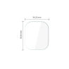 FOLIA HYDROŻELOWA TECH-PROTECT SUPREME SET+ 3-PACK APPLE WATCH 12 (42 MM) CLEAR