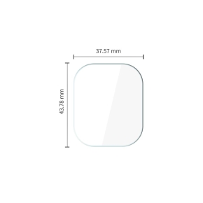 FOLIA HYDROŻELOWA TECH-PROTECT SUPREME SET+ 3-PACK APPLE WATCH 12 (46 MM) CLEAR