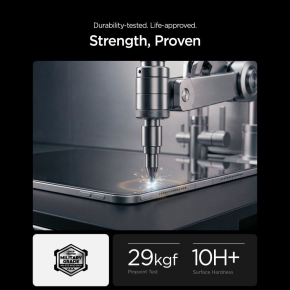SZKŁO HARTOWANE SPIGEN ALM GLAS.TR T IPAD AIR 13” 1  2  3 2024-2026 CLEAR