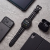 TECH-PROTECT LEATHERFIT CRAFT APPLE WATCH 8  9  10  11  12  SE  ULTRA (44  45  46  49 MM BLACK