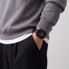 TECH-PROTECT LEATHERFIT CRAFT APPLE WATCH 8  9  10  11  12  SE  ULTRA (44  45  46  49 MM BLACK