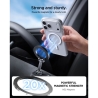 SPIGEN STK120 VACUUMLOCK MAGNETIC MAGSAFE DASHBOARD & WINDSHIELD CAR MOUNT BLACK