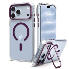 SPIGEN ULTRA HYBRID OPTIK S MAGSAFE IPHONE 17 PRO MAX  18 PRO MAX CLEARBURGUNDY