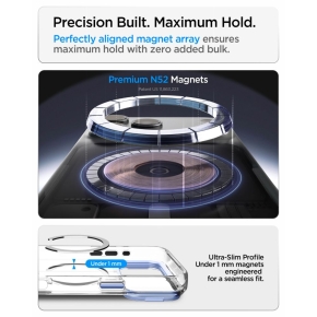 SPIGEN ULTRA HYBRID OPTIK S MAGSAFE IPHONE 17 PRO MAX  18 PRO MAX CLEARLIGHT BLUE