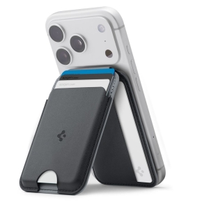 SPIGEN NANO POP S V2 MAGSAFE MAGNETIC CARD HOLDER BLACK SESAME