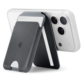 SPIGEN NANO POP S V2 MAGSAFE MAGNETIC CARD HOLDER BLACK SESAME