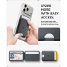 SPIGEN NANO POP S V2 MAGSAFE MAGNETIC CARD HOLDER BLACK SESAME