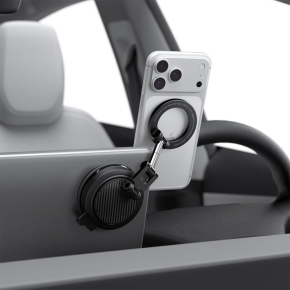 SPIGEN STK110 VACUUMLOCK MAGNETIC MAGSAFE SCREEN CAR MOUNT BLACK