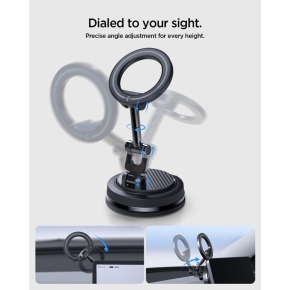 SPIGEN STK110 VACUUMLOCK MAGNETIC MAGSAFE SCREEN CAR MOUNT BLACK