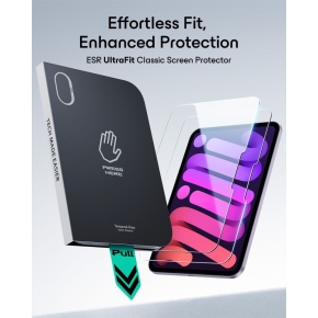 SZKŁO HARTOWANE ESR ULTRAFIT TEMPERED GLASS 2-PACK IPAD MINI 8.5" 2026 CLEAR