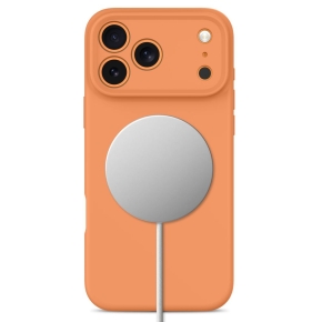 TECH-PROTECT SILICONE MAGSAFE IPHONE 17 PRO  18 PRO COSMIC ORANGE
