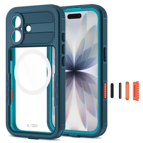 TECH-PROTECT SHELLBOX MAGSAFE IP68 IPHONE 17 OCEAN BLUE