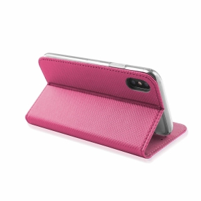 MAGNET BOOK Hülle für Apple iPhone XS MAX rosa
