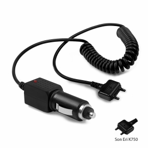 Car charger for Sony Ericsson K750 0.5A black