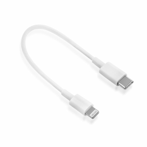 REVERSE Type C/iPhone Cable 20cm White BAG