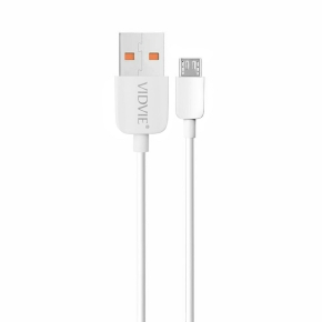 Cable VIDVIE CB412-2 USB/Micro 2.1A 2m white