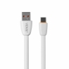 Cable VIDVIE CB411 USB/Type C 2.1A 1m white