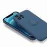 FINGER RING Case for Samsung A42 5G Blue