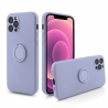 FINGER RING Case for Samsung A42 5G Purple
