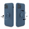 Case FINGER RING for Samsung S21+ blue