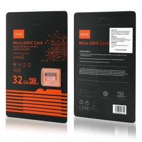 VIDVIE MICRO SDHC 32GB Memory Card Black