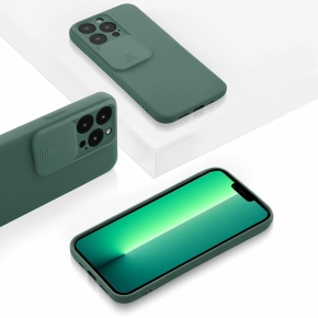 CAMERA PROTECT Case for Apple iPhone 13 PRO Green
