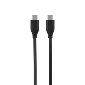 Kabel REVERSE Type C/Type C 3A, 1m czarny BAG