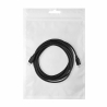 Cable REVERSE Type C/Type C 3A 3m black BAG
