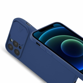 CAMERA PROTECT Case for Samsung A03S Navy Blue