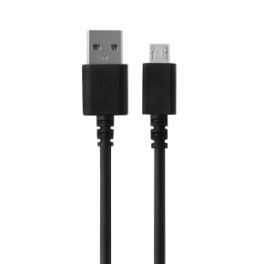 REVERSE USB/Micro Cable 2.5A, 2m Black BAG