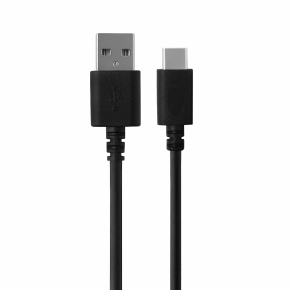 Kabel REVERSE USB/Type C 3A, 2m czarny BAG