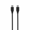 Cable REVERSE Type C/Type C 3A 1.5m black BAG