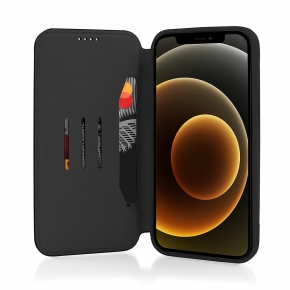VINTAGE BOOK Tasche für das Apple iPhone 13 MINI schwarz