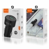 Car charger VIDVIE CC518C QC 3.0 18W 1xUSB+1xType-C+Micro black