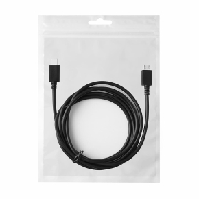 REVERSE Cable Type C/Micro 3A, 1.5m black BAG