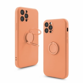 FINGER RING Case for Samsung S22 Orange