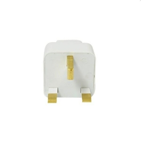 UK/USA to PL Socket Adapter White