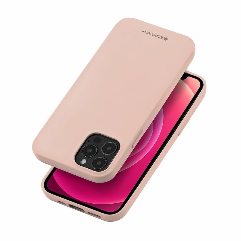 Apple Silicone Case for iPhone Xs Max - Pink Sand