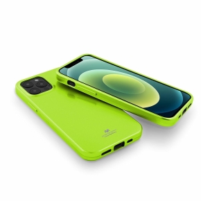 Etui MERCURY Jelly für Apple iPhone XS MAX limettengrün