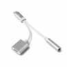 Adapter REVERSE iPhone/Jack 3.5mm +  iPhone white