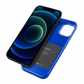 MERCURY Jelly Hülle für Apple iPhone 12/12 PRO blau
