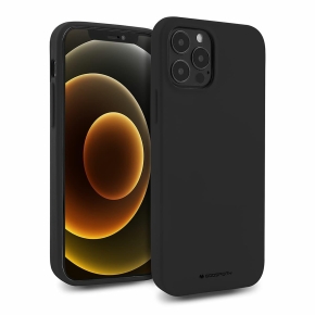 Etui MERCURY Soft Feeling für Apple iPhone 11 PRO MAX HOLE schwarz