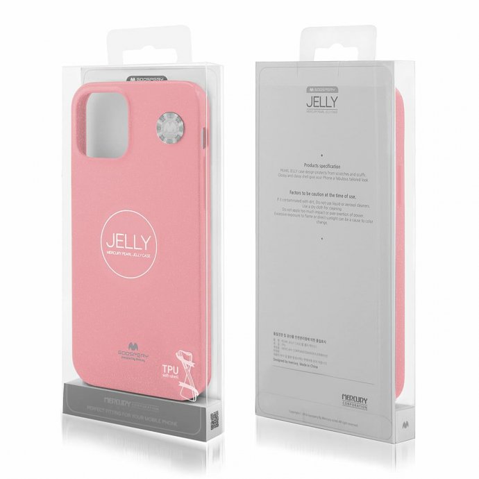 Case MERCURY Jelly for Apple iPhone 13 light pink